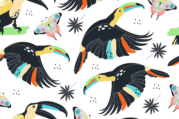 Seamless zoo patterns in Patterns - product preview 7