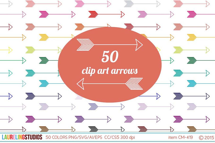Arrow Clipart: png/svg/ai/eps files in Illustrations - product preview 8