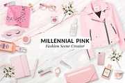 Millennial pink custom scene creator