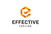 Effective Logo Letter E