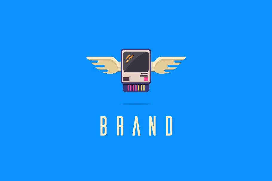 Retro Flight Logo in Logo Templates - product preview 8