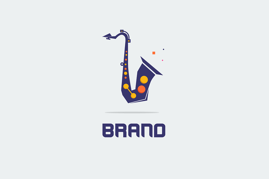 Saxophone Logo in Logo Templates - product preview 8