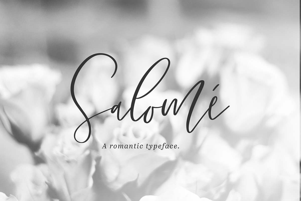 Salome Signature Font in Script Fonts - product preview 8
