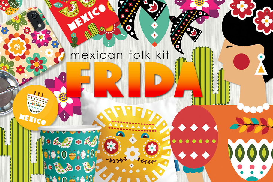 Frida - Mexican folk kit