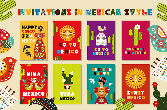 Frida - Mexican folk kit in Illustrations - product preview 3