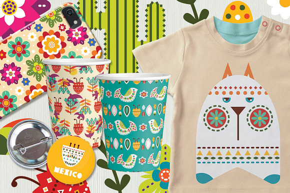 Frida - Mexican folk kit in Illustrations - product preview 6