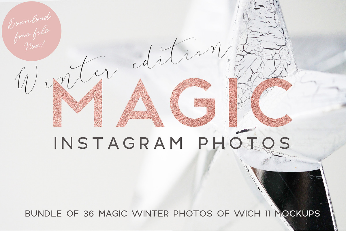 ANIMATED Winter Instagram Photos in Instagram Templates - product preview 8