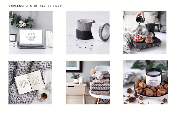 ANIMATED Winter Instagram Photos in Instagram Templates - product preview 6