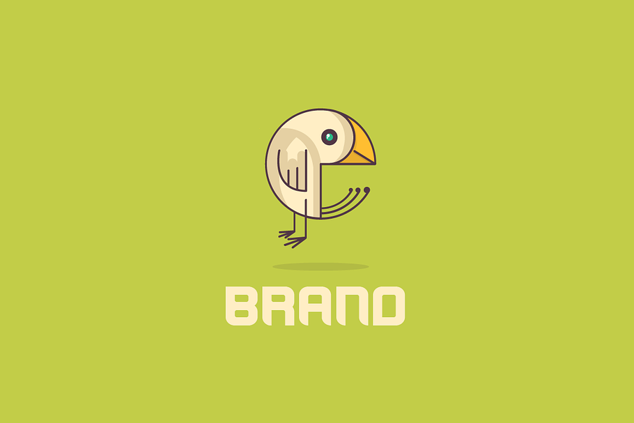 Little Parrot Logo in Logo Templates - product preview 8
