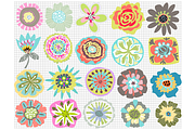 Flowers for Digital Patterns Icons