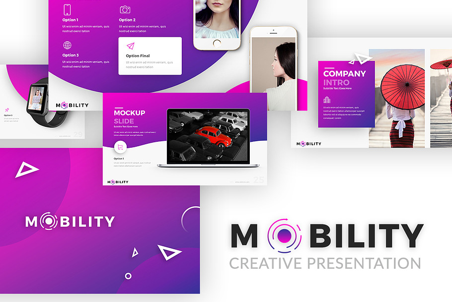 Mobility - Creative Presentation in PowerPoint Templates - product preview 8