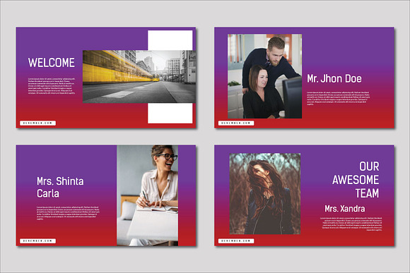 Desember Powerpoint Template in PowerPoint Templates - product preview 2