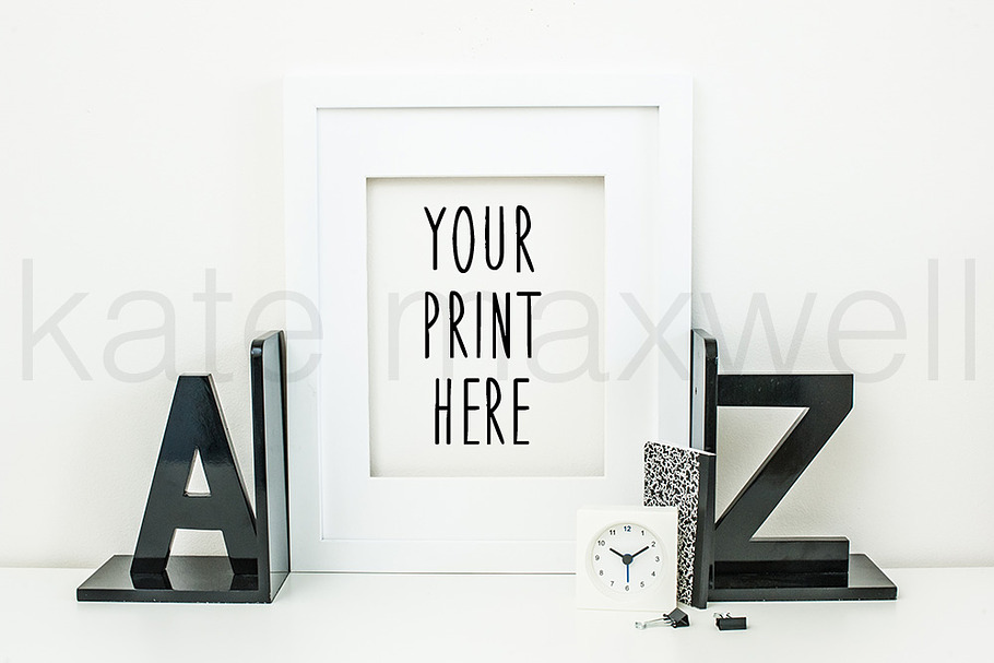 #130 KATE MAXWELL Styled Mockup in Print Mockups - product preview 8