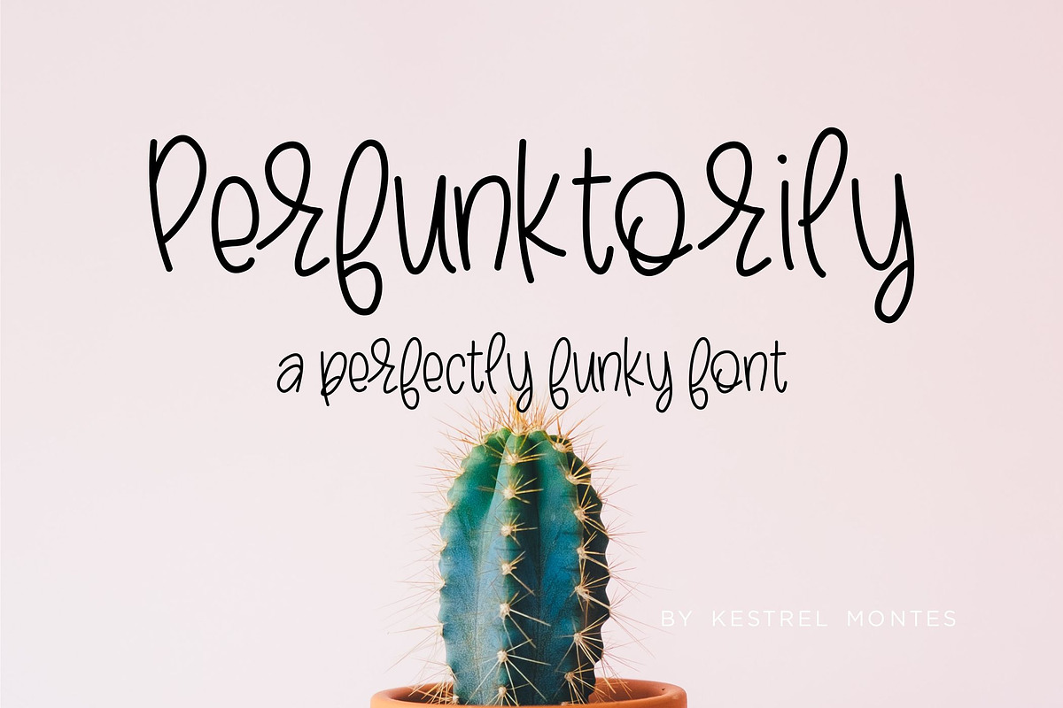 Perfunktorily handlettered font in Sans-Serif Fonts - product preview 8