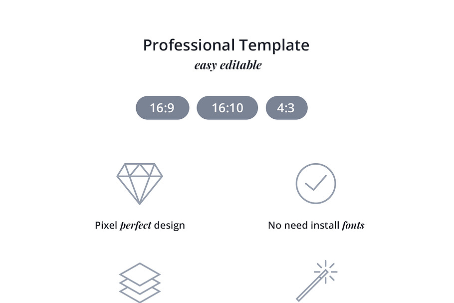 Marketing Mix Keynote Template in Keynote Templates - product preview 8