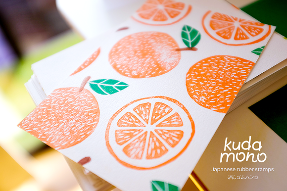 KUDAMONO Fruit Stamps in Illustrations - product preview 8