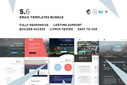 5 Email templates bundle VI