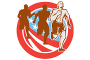 American Strongman Runners USA Flag 