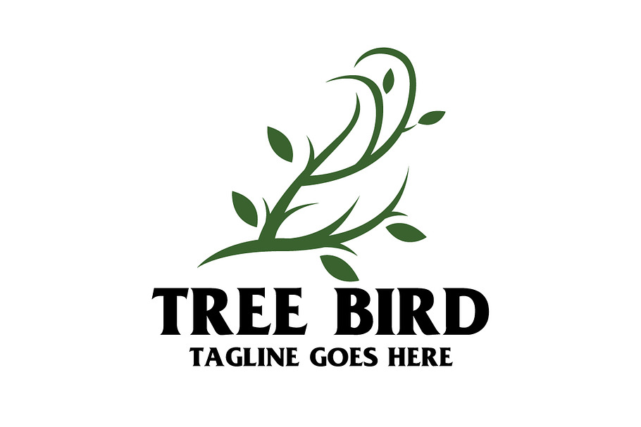 Tree Bird Logo in Logo Templates - product preview 8