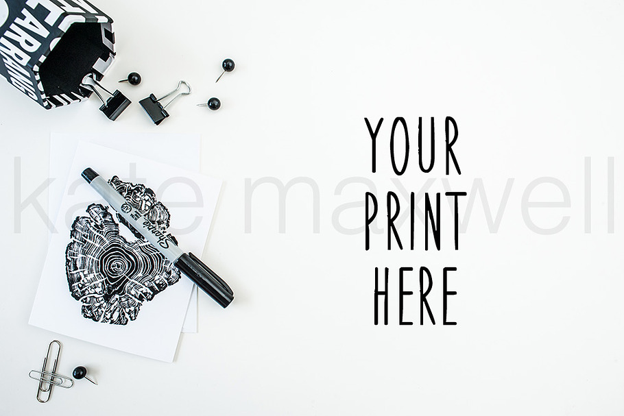 #132 KATE MAXWELL Styled Mockup in Print Mockups - product preview 8