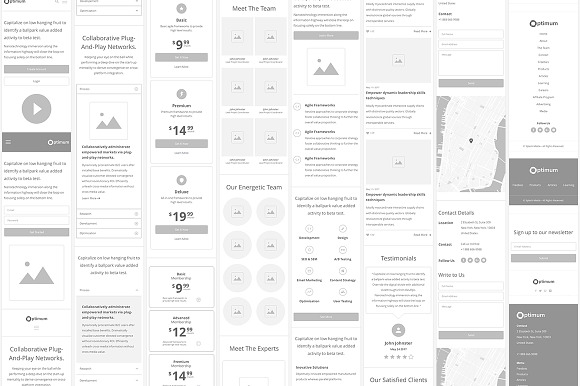 Optimum Wireframe Kit in Wireframe Kits - product preview 4
