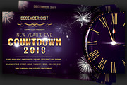Nye Countdown Party Flyer Template