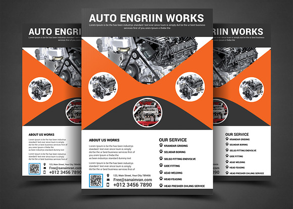 Car Bundle 7in1 Flyer in Flyer Templates - product preview 3