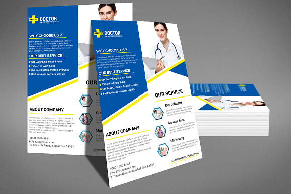Doctor Flyer in Flyer Templates - product preview 1
