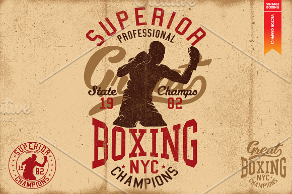 BOXING in Illustrations - product preview 3