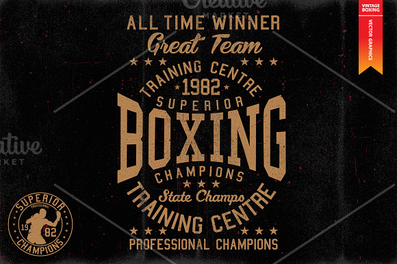 BOXING in Illustrations - product preview 5