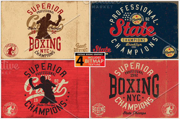 BOXING in Illustrations - product preview 7