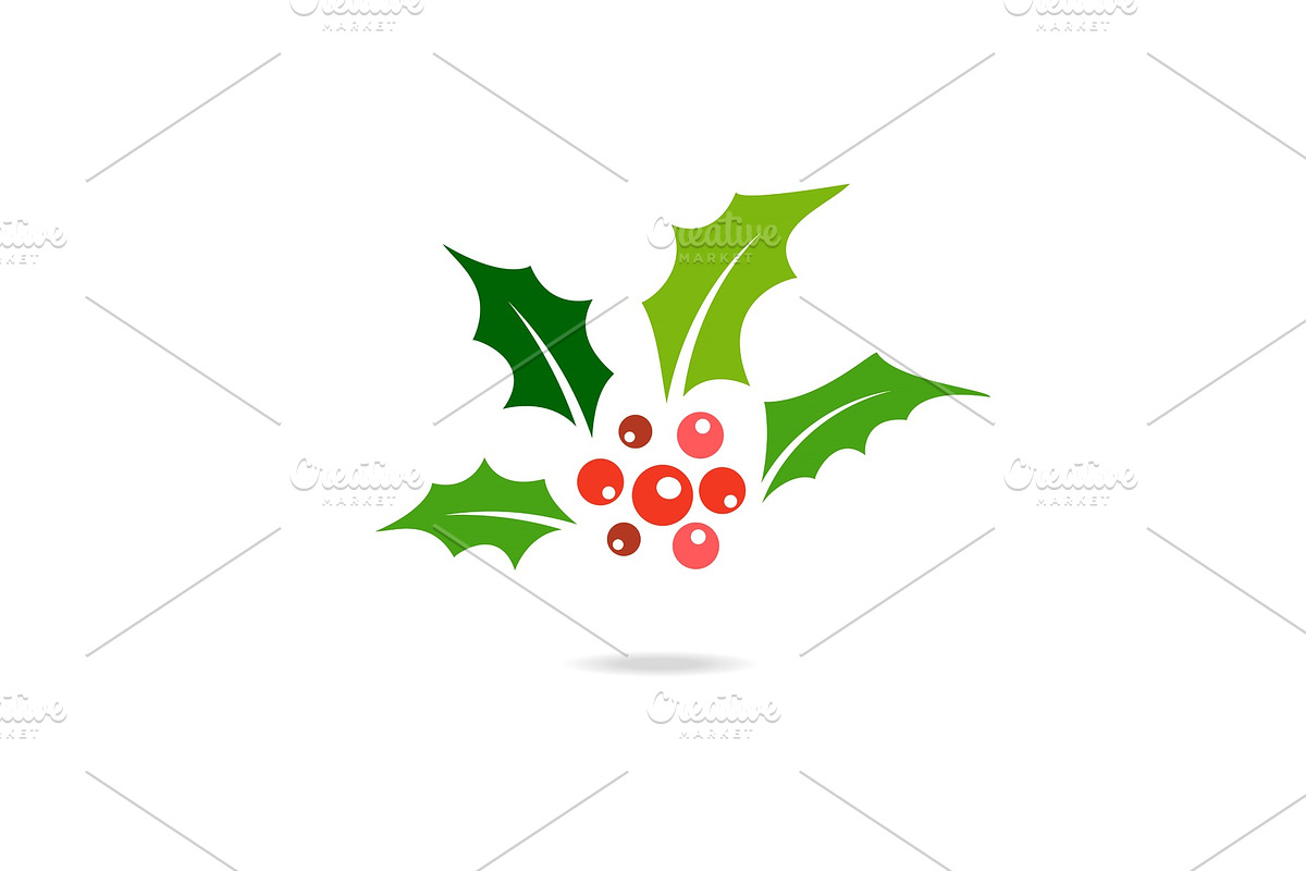 Holly berry icon. in Objects - product preview 8