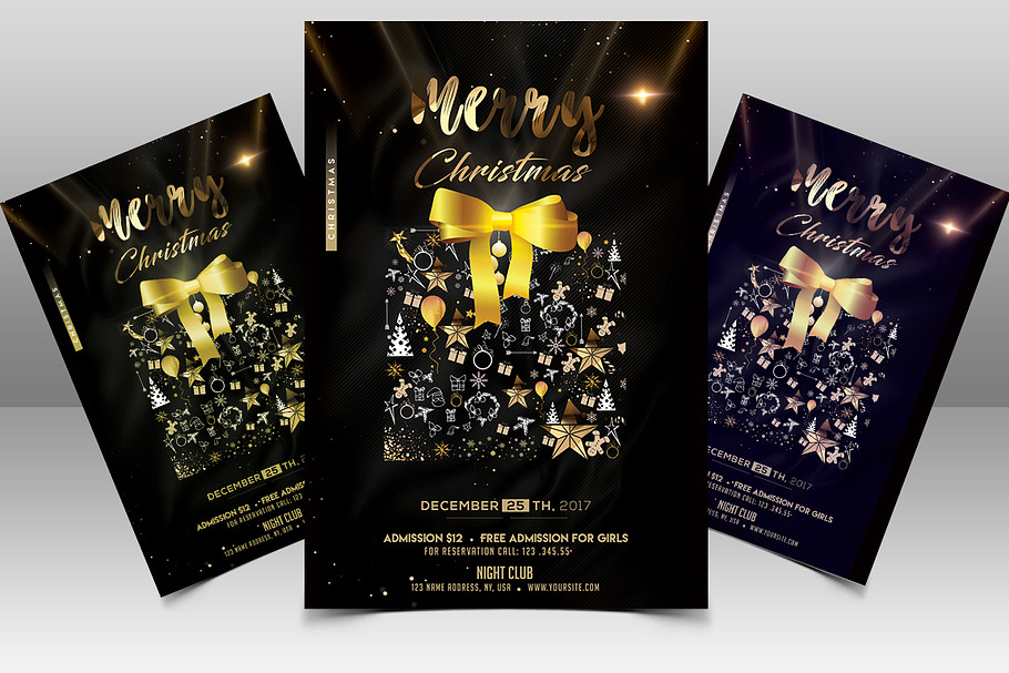 Merry Christmas - PSD Flyer Template in Flyer Templates - product preview 8