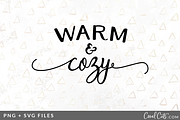 Warm & Cozy SVG/PNG Graphic