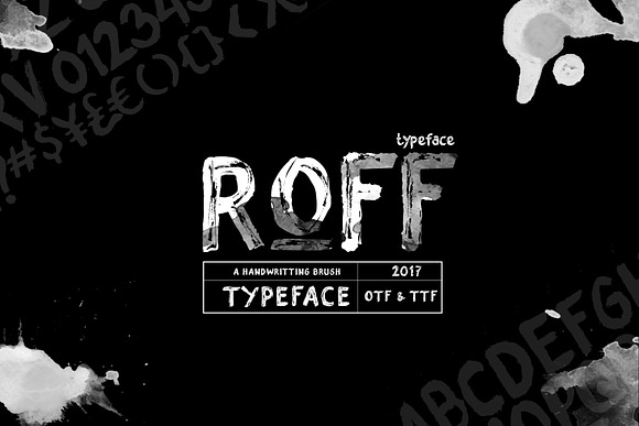 ROFF in Display Fonts - product preview 1