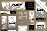 Banners Pack | New Year Party
