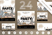 Social Media Pack | New Year Party