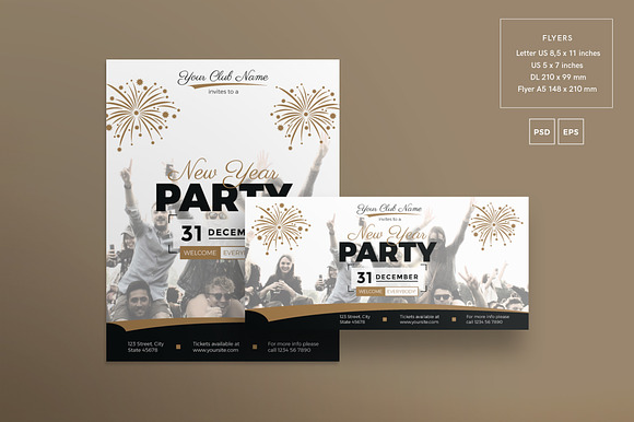 Promo Bundle | New Year Party in Templates - product preview 4