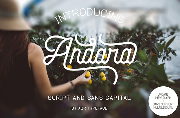 Andara Font ( 30% OFF ) in Script Fonts - product preview 11