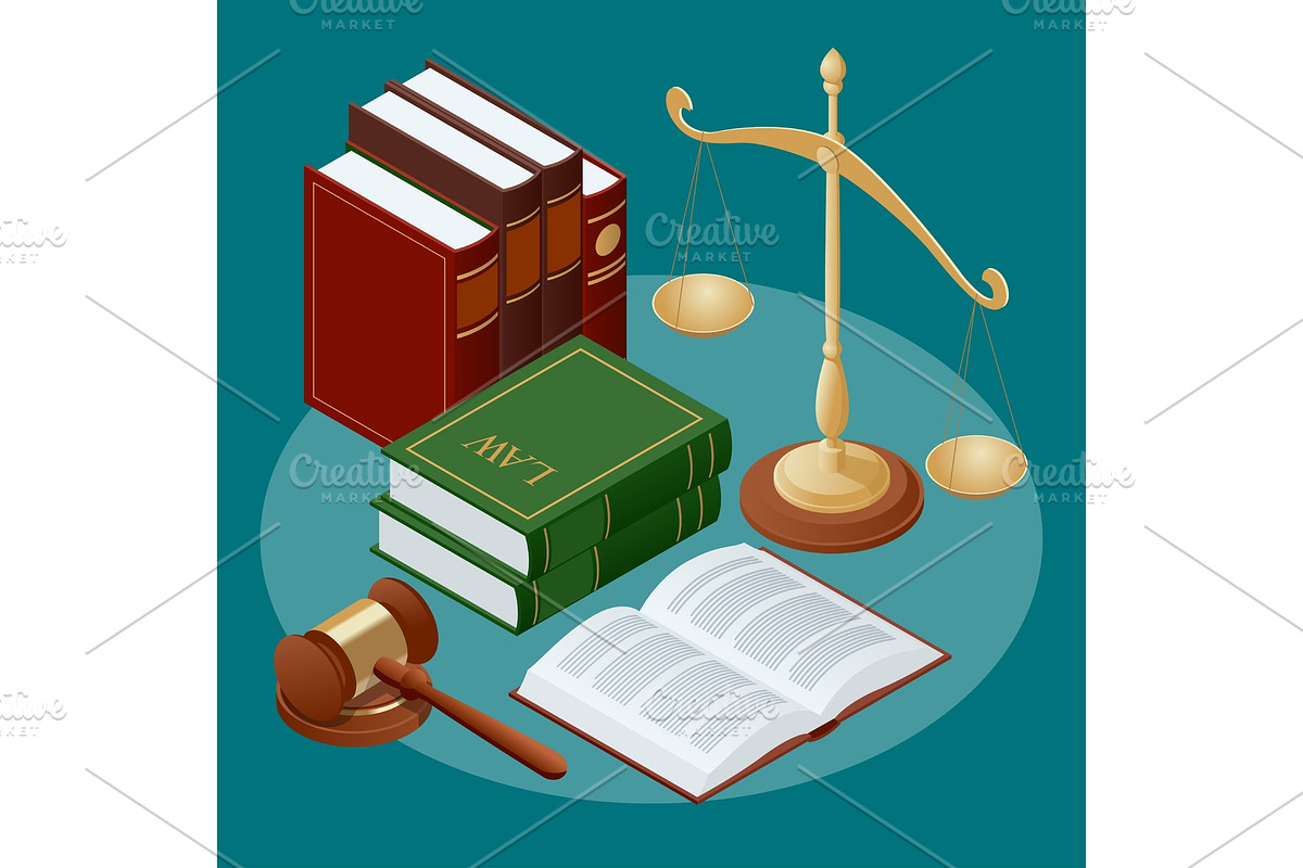 Law and justice conept. Symbol of law and justice. Flat icon vector illustration. in Objects - product preview 8
