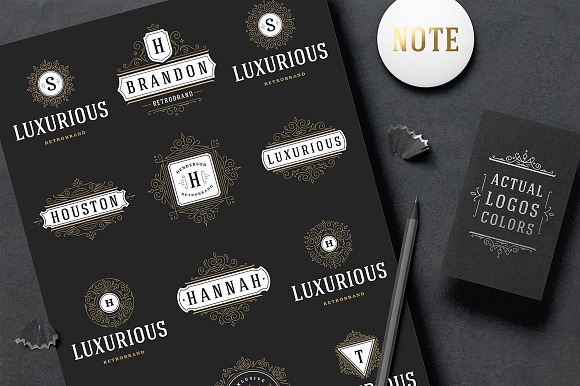 1000 Logos and Badges Bundle in Logo Templates - product preview 29
