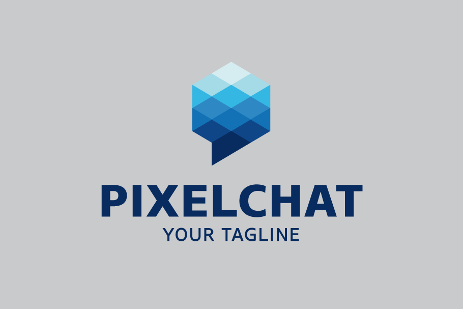 Pixel Chat Logo