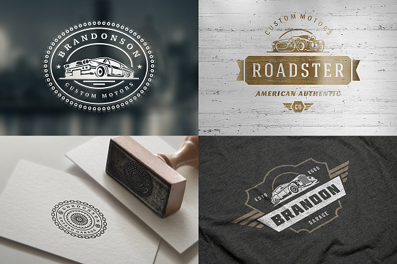 1000 Logos and Badges Bundle in Logo Templates - product preview 38
