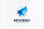 Artic Wolf Logo Template