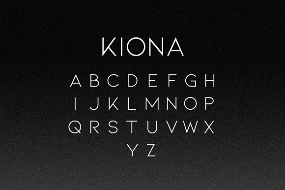 KIONA - A Modern Sans Serif in Modern Fonts - product preview 10