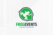 Frog Events Logo Template