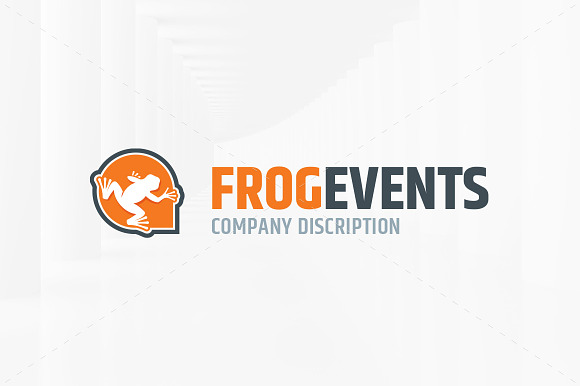 Frog Events Logo Template in Logo Templates - product preview 3