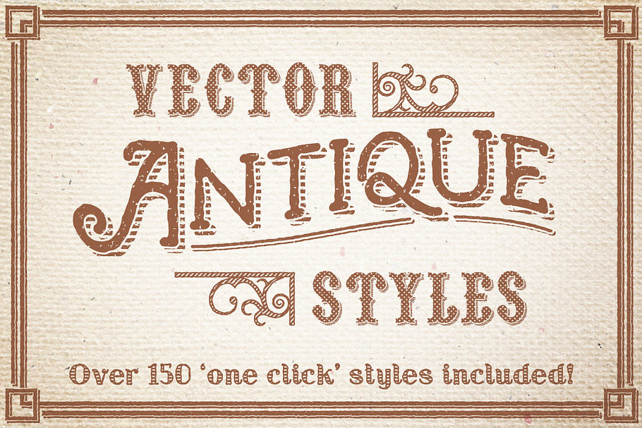 Vector Antique Styles in Photoshop Layer Styles - product preview 8