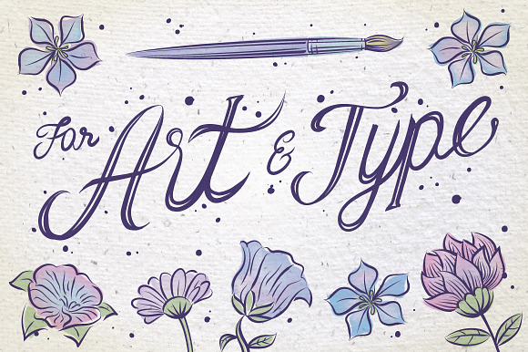 Hand Lettering Brushes in Photoshop Brushes - product preview 1