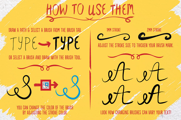 Hand Lettering Brushes in Photoshop Brushes - product preview 6